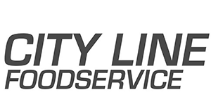 City Line Foodservice Logo in Grayscale