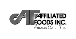 Affiliated Foods, Inc Logo in Black and White